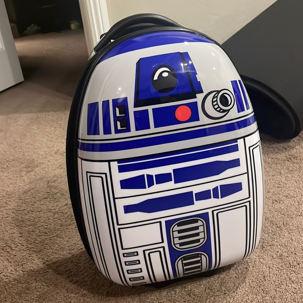 Star Wars R2-D2 kids Hardside upright rolling luggage